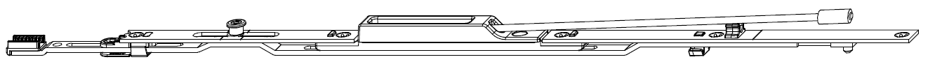 MAICO -  Dispositivo MULTI-MATIC anti-caduta per sopraluce - note SUPERIORE PROLUNGABILE - CON FUNGO - dimensioni LEGNO E PVC