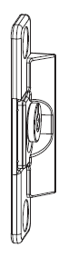 MAICO -  Cerniera MULTI-MATIC centrale a scomparsa parte anta - interasse 13