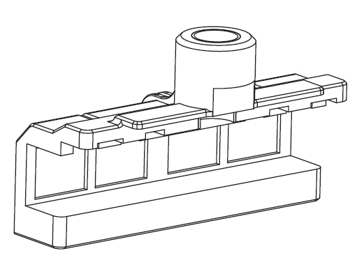 MAICO -  Dima MULTI-MATIC foratura per cerniera centrale - note LEGNO - A SCOMPARSA - dimensioni A12 - INT.9