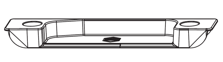 MAICO -  Incontro MULTI-MATIC fisso dispositivo di sicurezza sollevamento - dss - col. ARGENTO - aria 4 - interasse 13 - mano DX