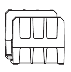 MAICO -  Supporto RAIL-SYSTEMS canalino hs - note 300 KG