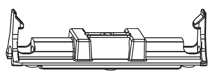 MAICO -  Supporto RAIL-SYSTEMS per carrello hs - col. ARGENTO - note 300 KG