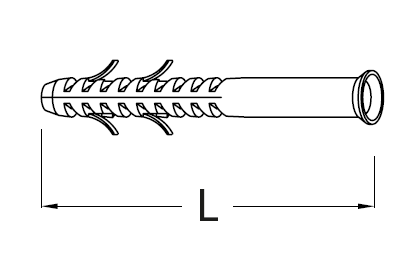 MAICO -  Tassello CLASSIC in nylon - ø mm 14 - lun. 185