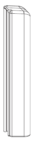MAICO -  Copertura MULTI-MATIC per serramenti in pvc angolo cerniera - col. BIANCO CREMA RAL 9001 - note PVC