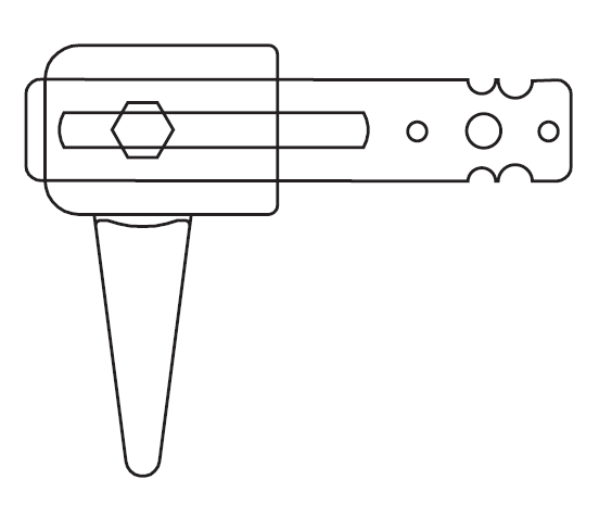 MAICO -  Morsetto RAIL-SYSTEMS per dima - note PER DIME 441615, 441616, 441741, 441742, 441743