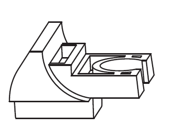 MAICO -  Inserto PROTECT per canalino catenaccio - misura/forma A12 - note PORTAFINESTRA