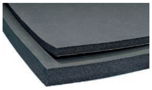 MAICO -  Isolante PROPOSA materassino adesivo per coibentazione cassonetti - mat. EPDM - dimensioni 1000X20000X10 - note 20 MQ - info SPESSORE 10 MM