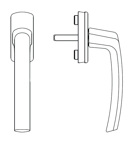 MAICO -  Martellina EMOTION dk - col. BIANCO TRAFFICO RAL 9016 - sporg. quadro 32 - scatti 4