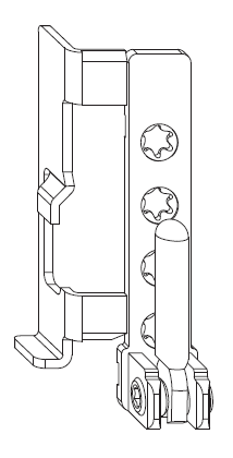 MAICO -  Supporto MULTI-MATIC cerniera parte telaio - aria 12 - battuta 18 - mano DX - portata (kg) 120