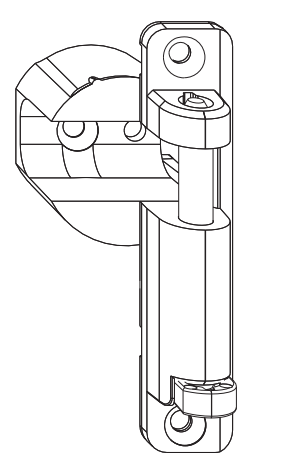 MAICO -  Supporto MULTI-MATIC forbice - aria 4 - battuta 18 - interasse 9 - mano DX