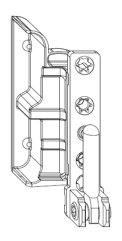 MAICO -  Supporto MULTI-MATIC cerniera parte telaio - aria 4 - battuta 18 - mano DX - portata (kg) 100 - 130