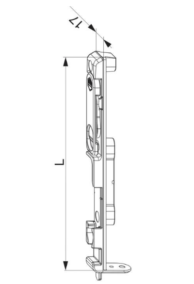 MAICO -  Catenaccio MULTI-MATIC per cava ferramenta