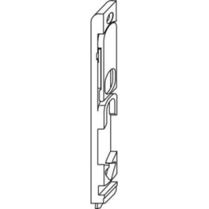 MAICO -  Catenaccio MULTI-MATIC a leva inferiore per cava ferramenta - col. ARGENTO - gruppo / dimensioni 170 - lbb/hbb ARIA 4 R8