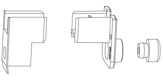 MAICO -  Tappo RAIL-SYSTEMS terminale superiore paracolpo binario guida superiore - col. NERO - note ACCESSORI PER GUIDA SUPERIORE MOD. 'UNIVERSALE BASSO'