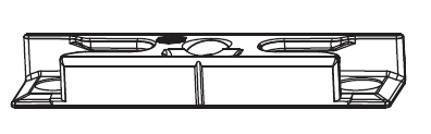 MAICO -  Incontro PROTECT fisso antieffrazione per nottolino - col. ARGENTO - aria 12 - frontale 18 - dim. 68X18X9