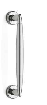 OLIVARI -  Maniglione ASTER diritto con rosette - mat. OTTONE - col. SUPERORO LUCIDO E SATINATO - interasse 250 - lunghezza 297