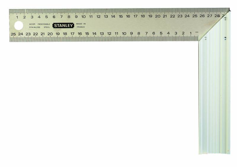 STANLEY TOOLS -  Squadra MISURA per falegnami - dimensioni 300X200 - info 1 - 45 - 686